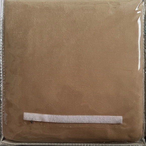 Perfect Fit Tan 2 Piece Love Seat Cover - Picture 7 of 7